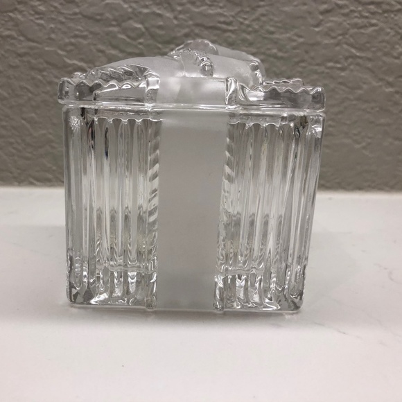 AnnaHutte Square Bow 3 1/4" Trinket Box Germany - Picture 4 of 9